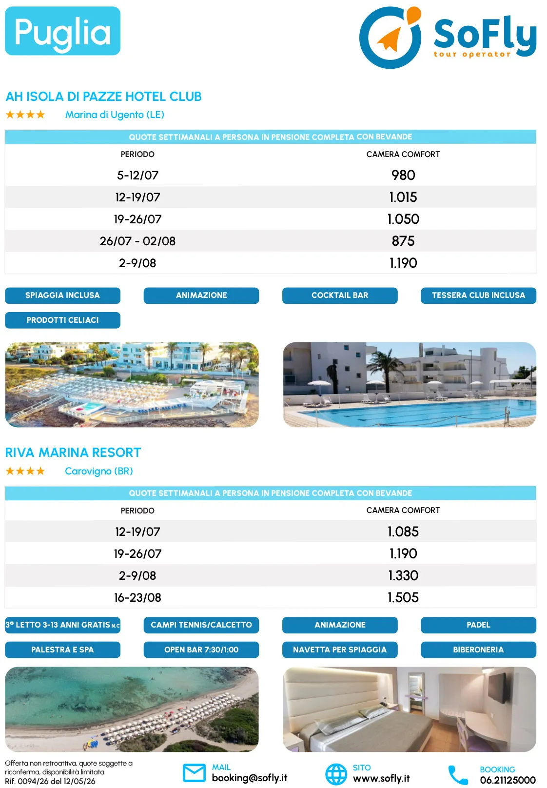 SPECIALE PUGLIA LUGLIO & AGOSTO