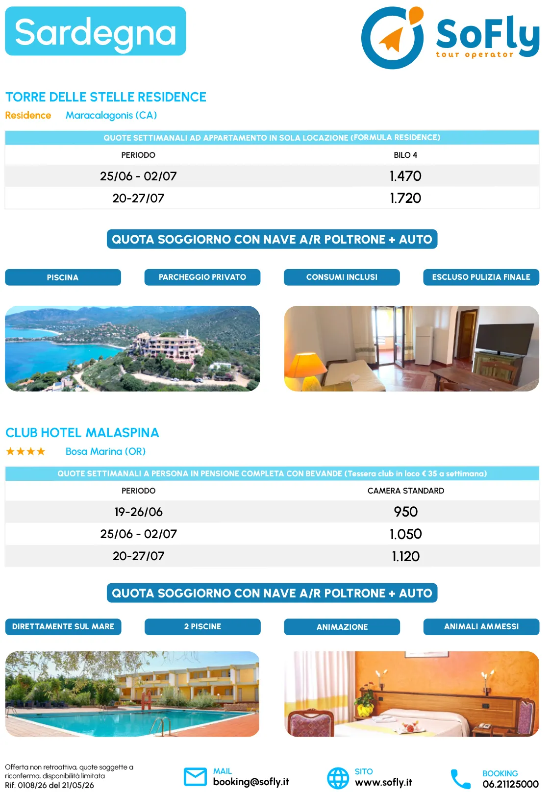 SPECIALE SARDEGNA GIUGNO & LUGLIO