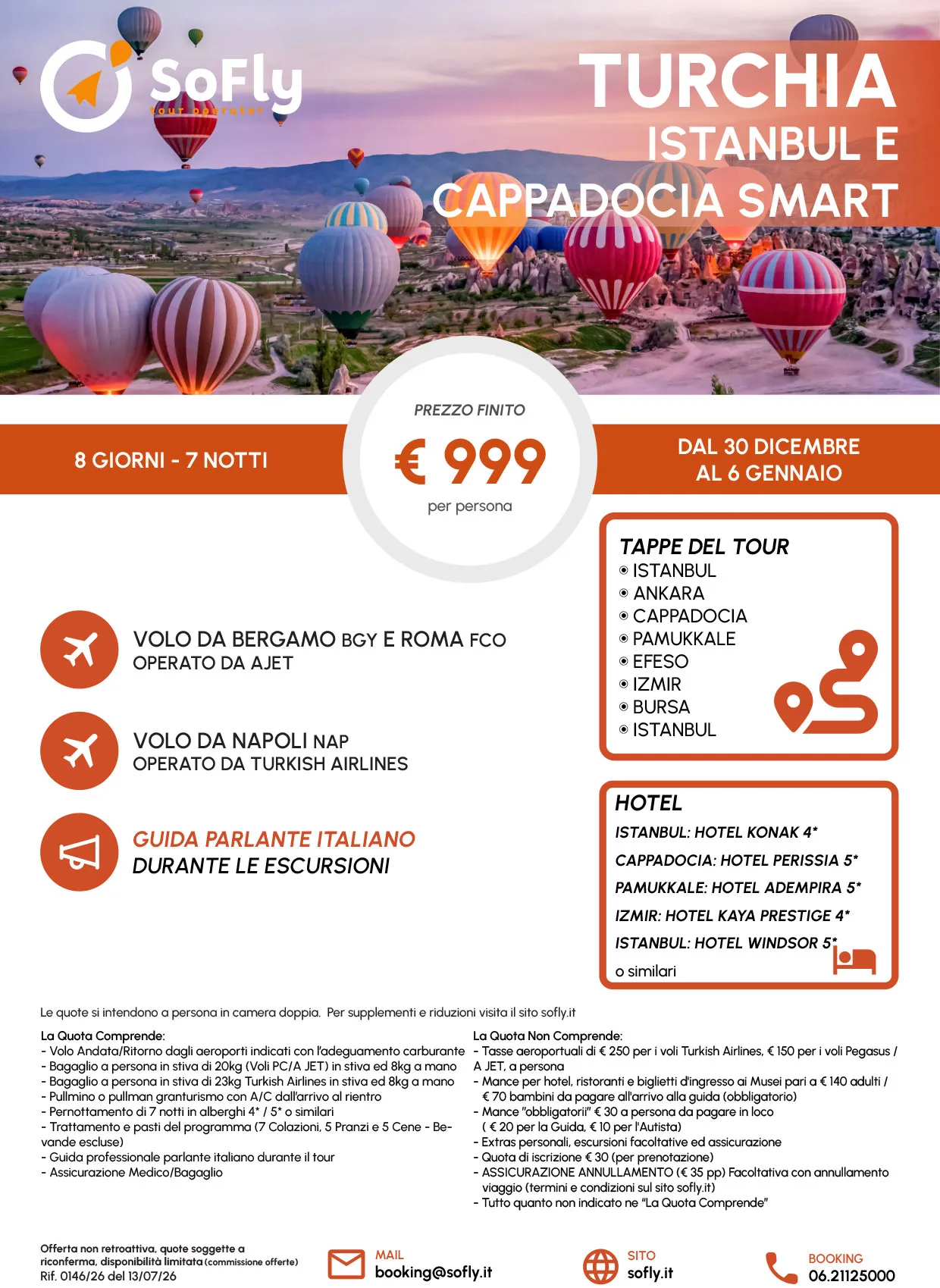 CAPODANNO ISTANBUL E CAPPADOCIA SMART