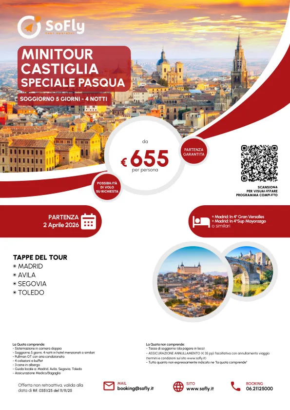  MINITOUR CASTIGLIA SPECIALE PASQUA