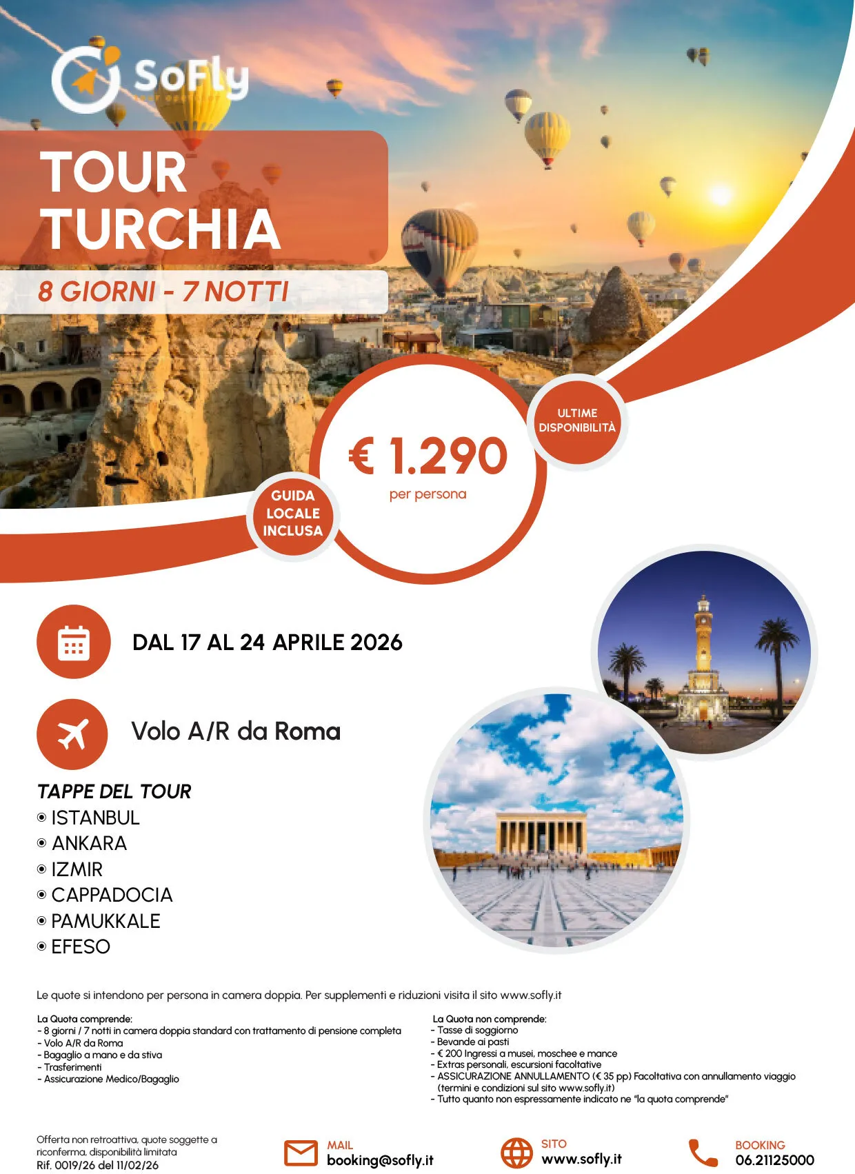 TOUR TURCHIA DI GRUPPO